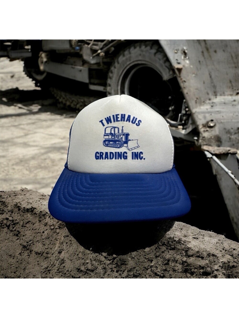 Twiehaus Grading Bulldozer Excavating Grading Pond Digging Baseball Cap